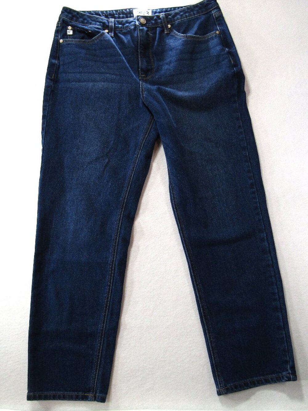 Seven7 Jeans Womens 12 Mid Rise Straight Loose Fit 5 Pocket 100204